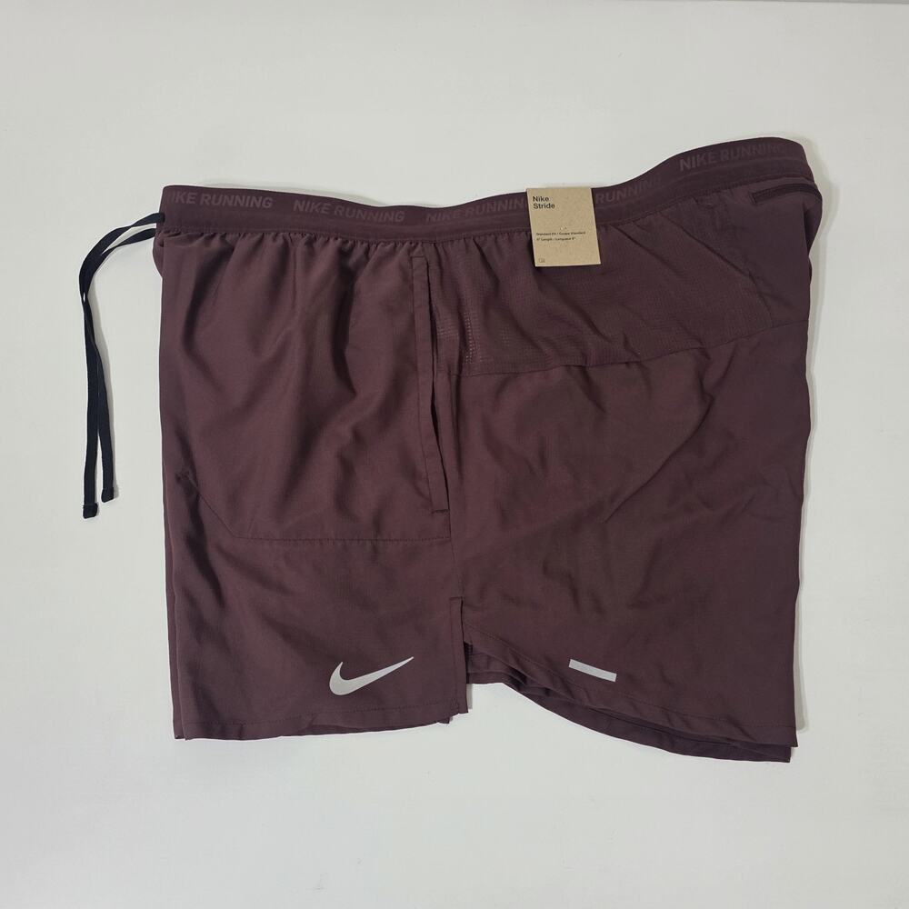 Nike Men's Dri-FIT Stride 2-in-1 Lined 5" Running Shorts FN2992-652 Size 2XL New